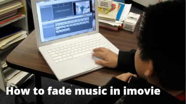 How to fade music in imovie