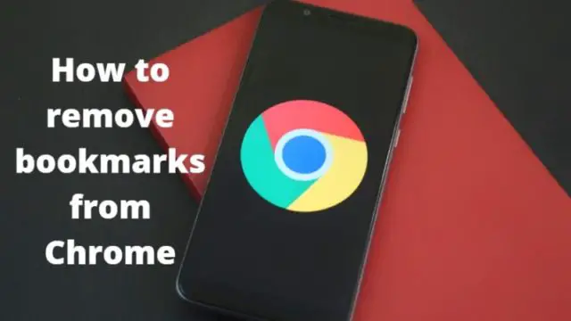 How to remove bookmarks from Chrome