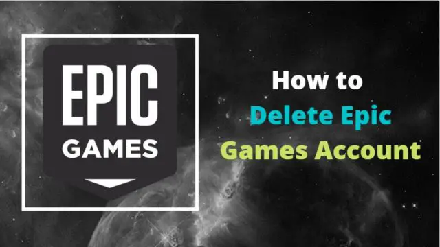 How to Delete Epic Games Account